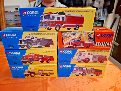 Corgi classics feuerwehr - 1:50,