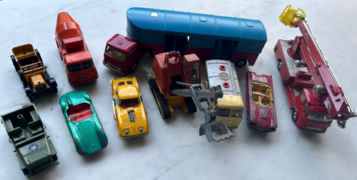 Corgi toys konvolut - toys,