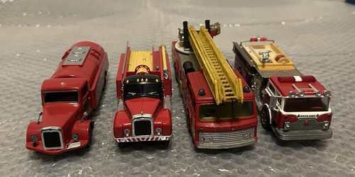 Corgi classics feuerwehr - 4x,
