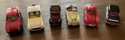 Vintage corgi konvolut - konvolut, 6x